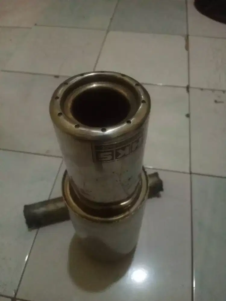 Dijual knalpot hks gronel full bass adem plus pipa