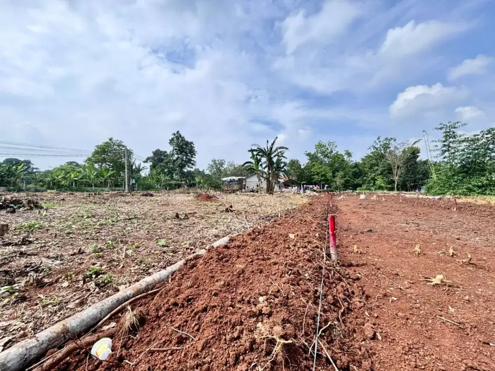 Tanah Murah SHM CIsauk Dekat Stasiun Jatake BSD, Bisa Cicil Tanpa Bunga