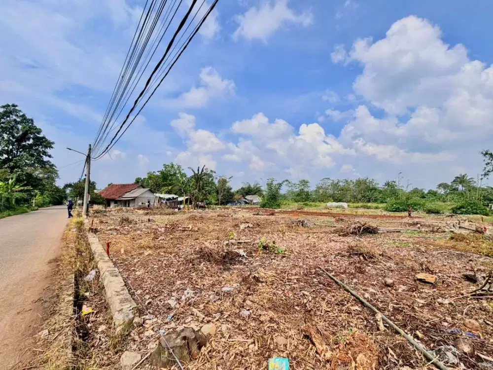 Tanah Dijual Murah Cisauk, Strategis Dekat Stasiun Jatake BSD