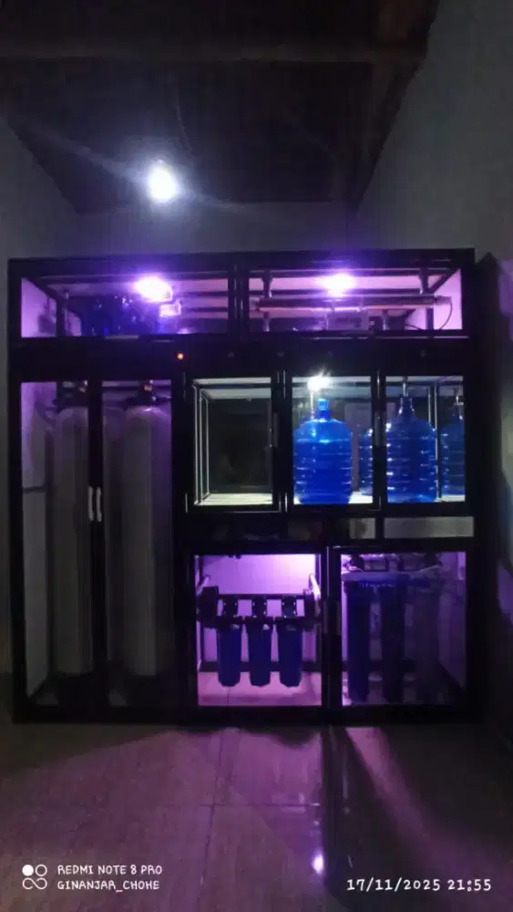 Depot air minum isi ulang baru terima beres