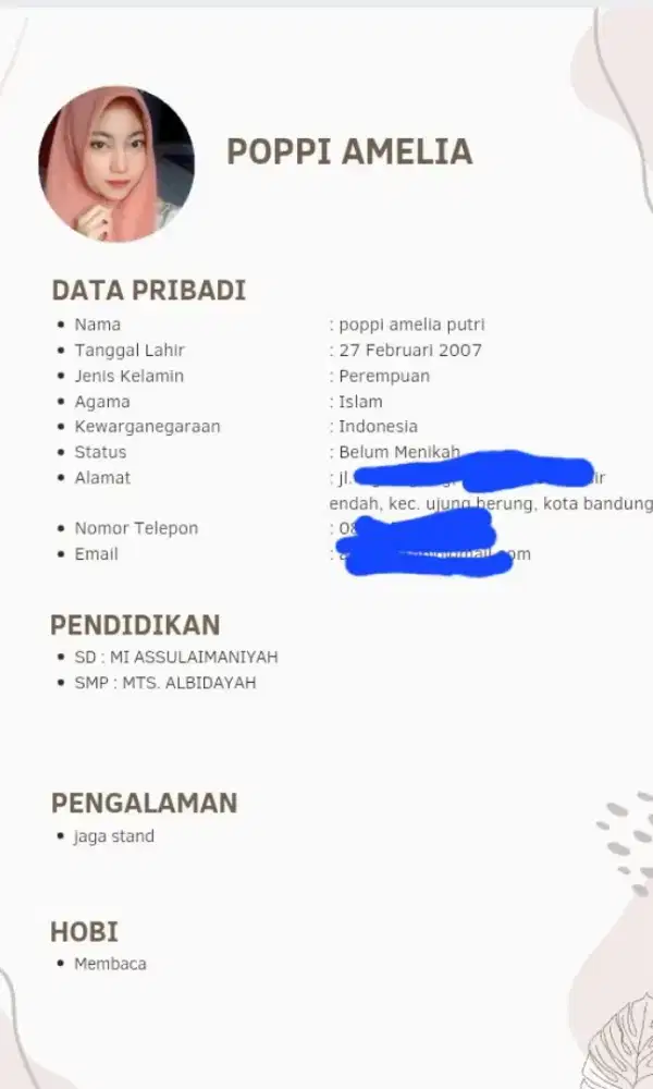 mncari pekerjaan wilayah ujung berung