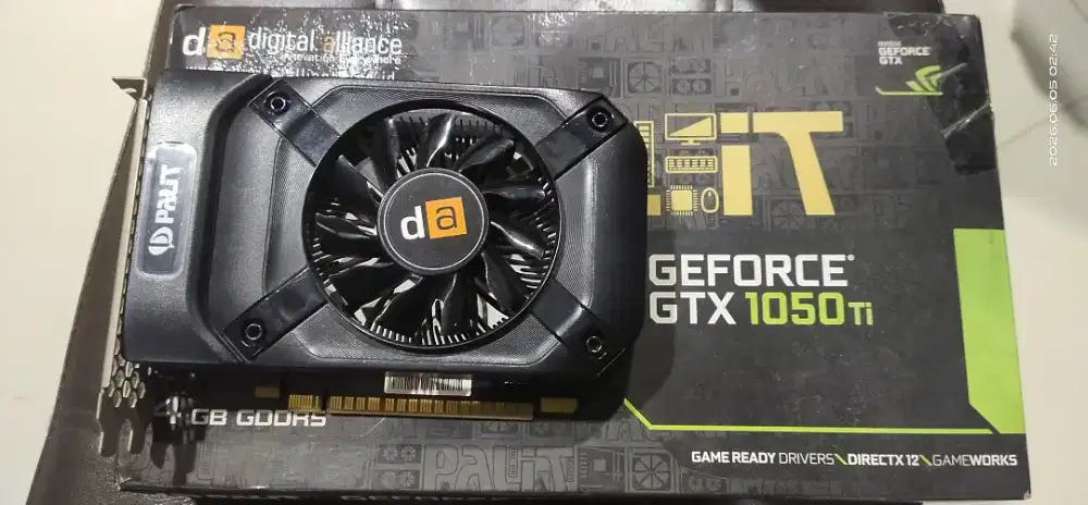 Digital Alliance GeForce GTX 1050Ti StormX 4GB DDR5