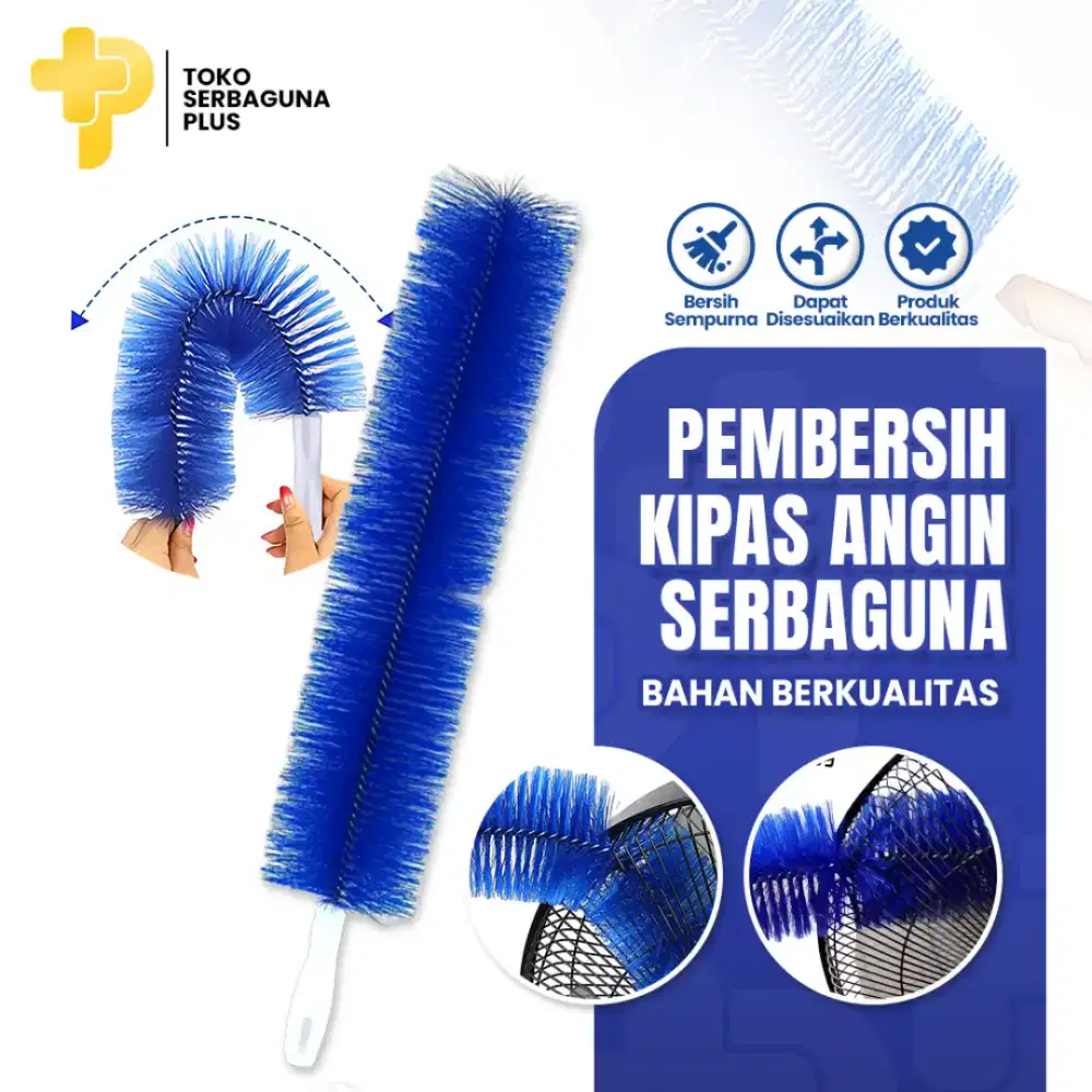 Kemoceng Debu Pembersih Kipas Angin Sikat Bulu Halus.