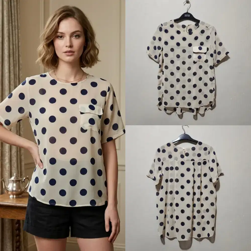 Blouse polkadot