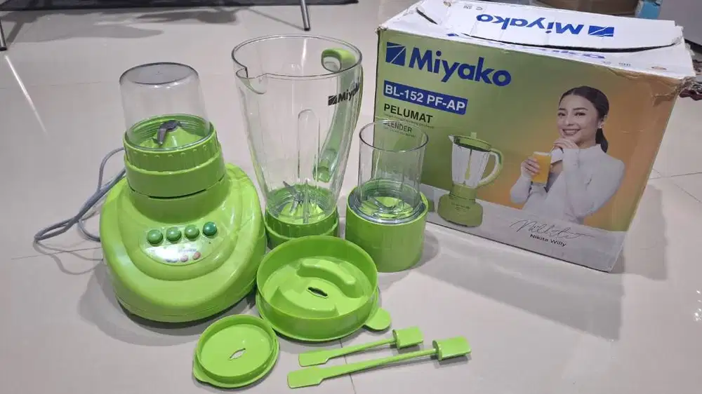DIJUAL: Blender Miyako 3 in 1 BL-152 PF/AP - Praktis & Anti Pecah