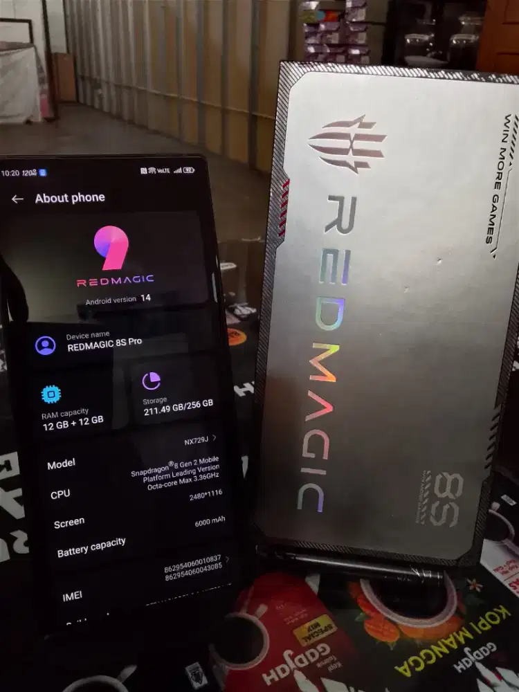 Nubia redmagic 8s pro 12/256 5G