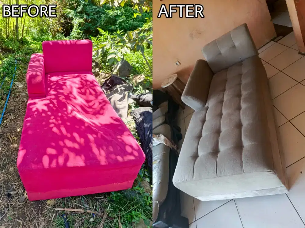 JASA SERVICE SET KURSI SOFA SUDUT