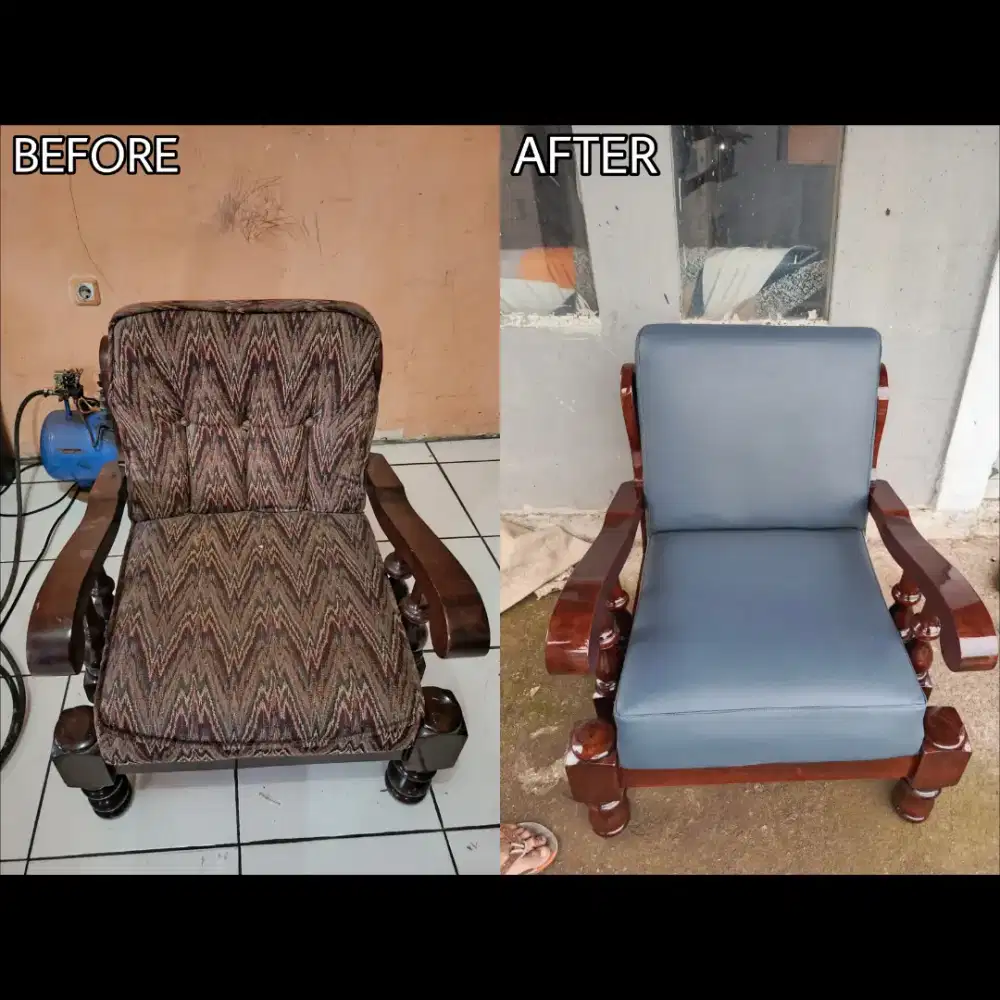 REPARASI KURSI TAMU