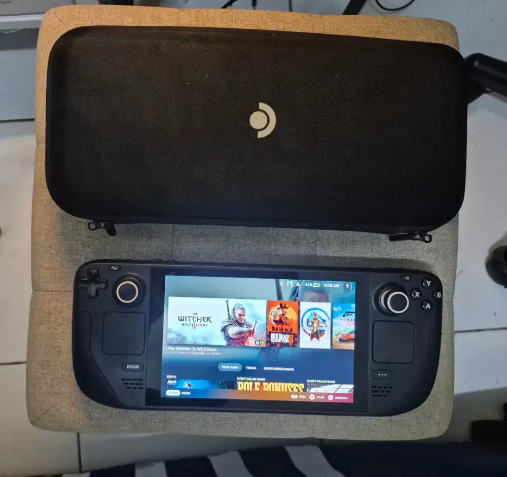 Steam Deck LCD 64gb, 512 gb external