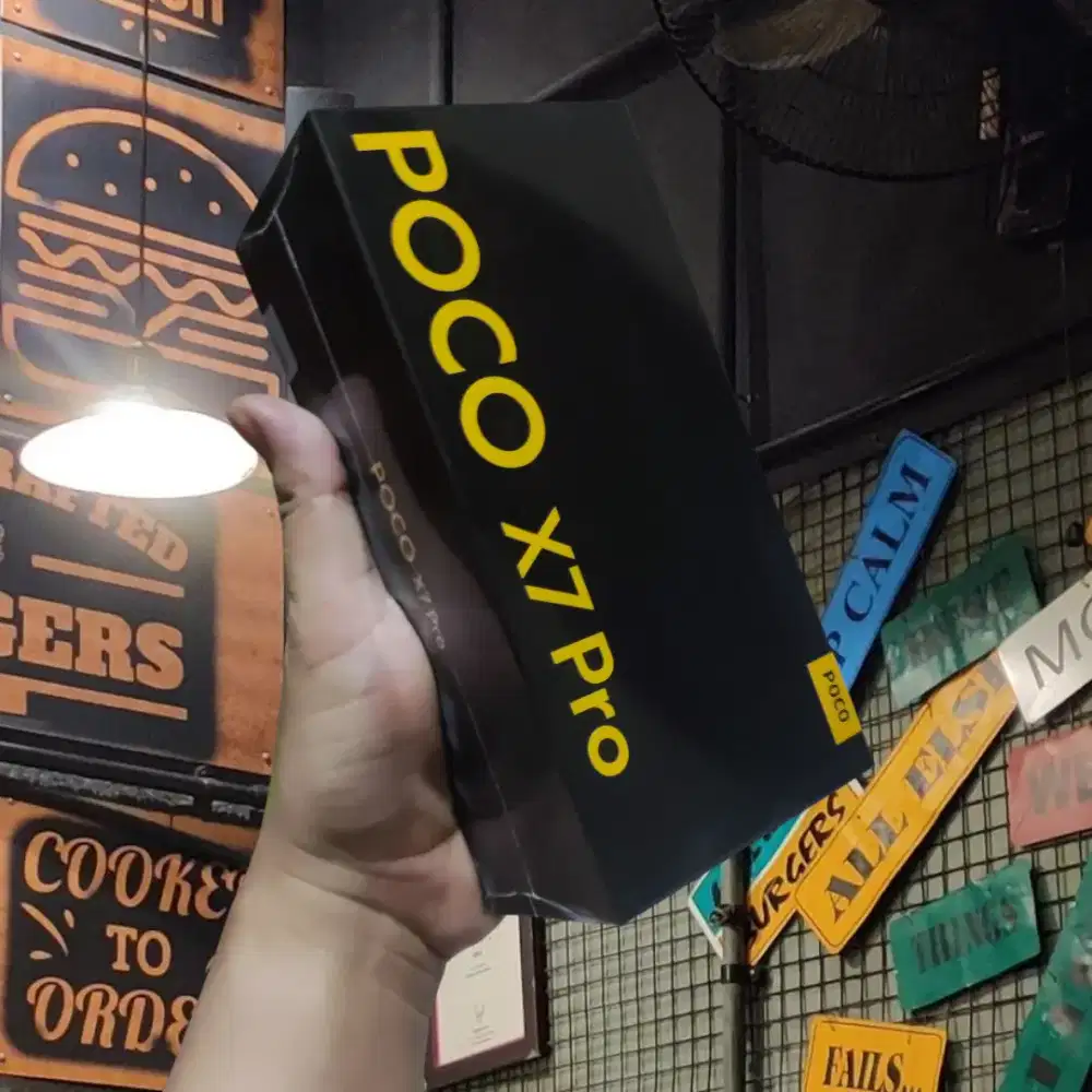 XIAOMI POCO X7 PRO 12GB/512GB BARU SEGEL BOX GARANSI RESMI