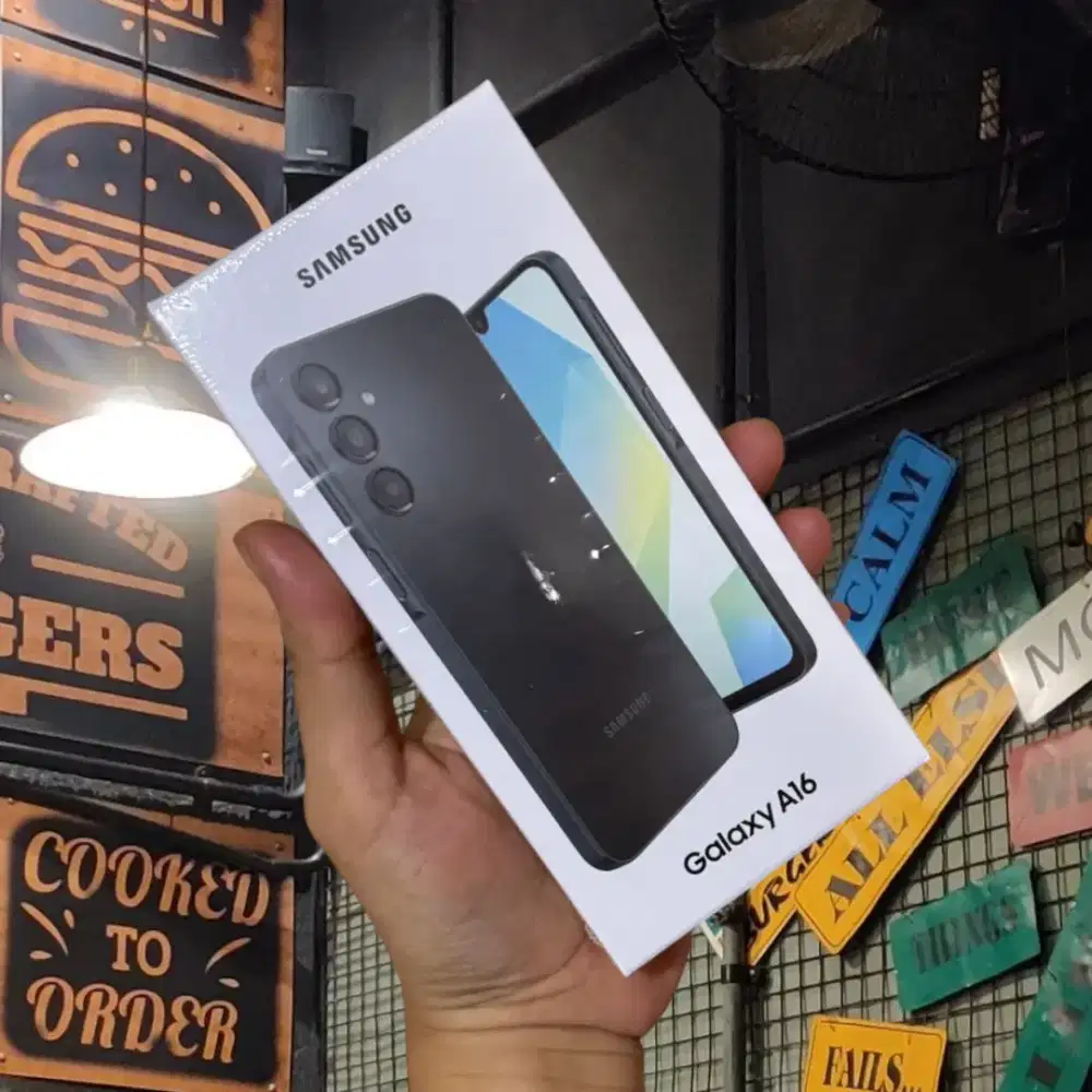 Samsung Galaxy A16 8GB/128GB BARU SEGEL BOX GARANSI RESMI