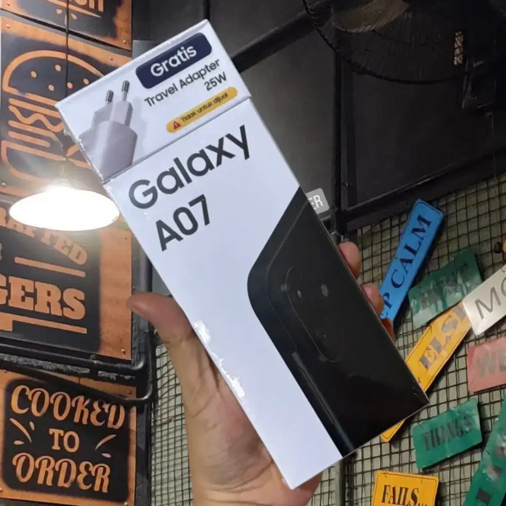 Samsung Galaxy A07 4GB/64GB BARU SEGEL BOX GARANSI RESMI