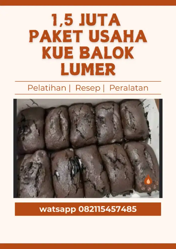 Paket Murah Bisnis Kue Balok , Omset 500 RB per hari