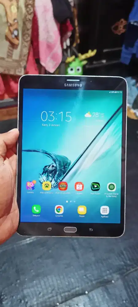 Samsung Tab S2 3/32 Super Amoled normal tinggal pakek