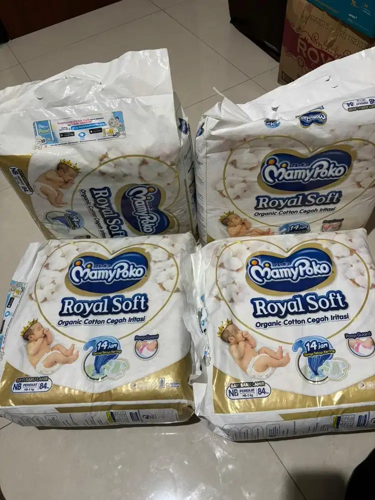Pampers Mamypoko Royal Soft NB 84