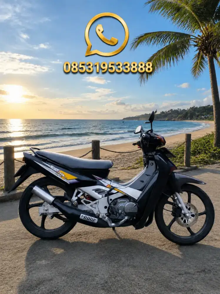 MOTOR ANTIK SUZUKI SATRIA LUMBA 5 SPEED