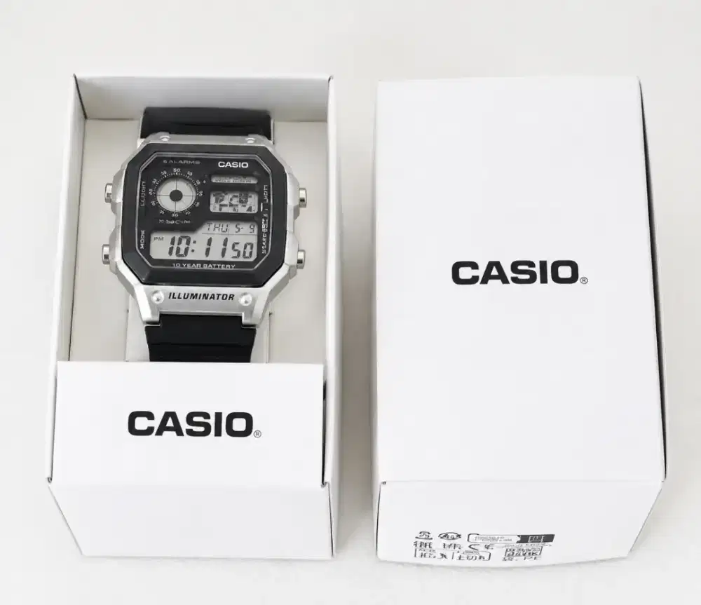 JAM TANGAN PRIA CASIO AE-1200 WH -1 CVEF
