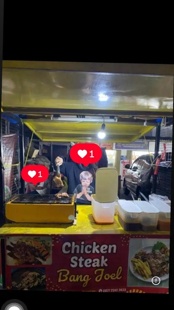 Gerobak Besi anti ujan multifungsi Bagus NEGO
