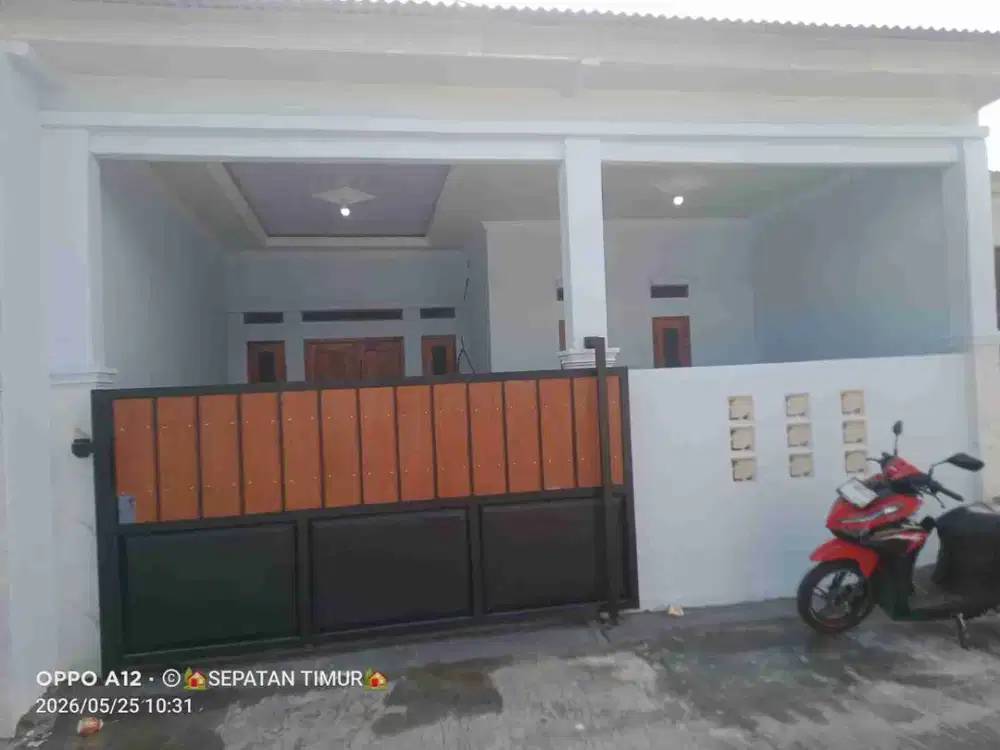 Dijual Rumah Kampung Kavlingan Gempol Sari sepatan timur