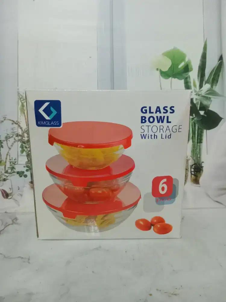 Glass bowl storange