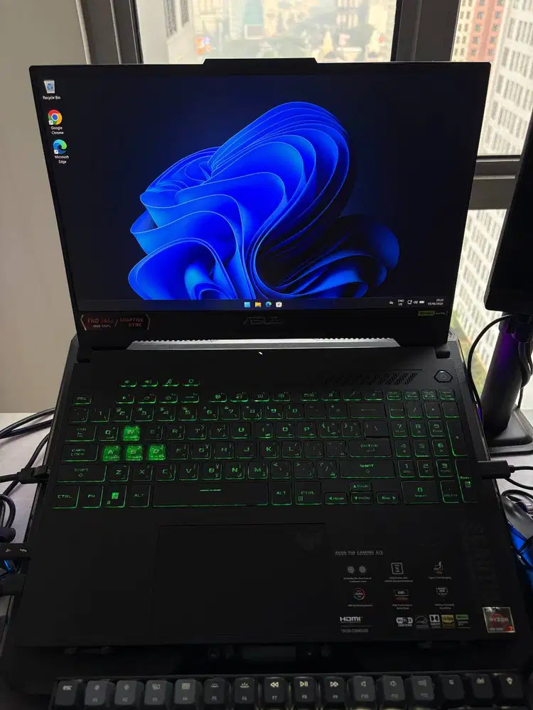 Asus Tuf Gaming A15 Ryzen 7 7735hs RTX4060 mulus like a new