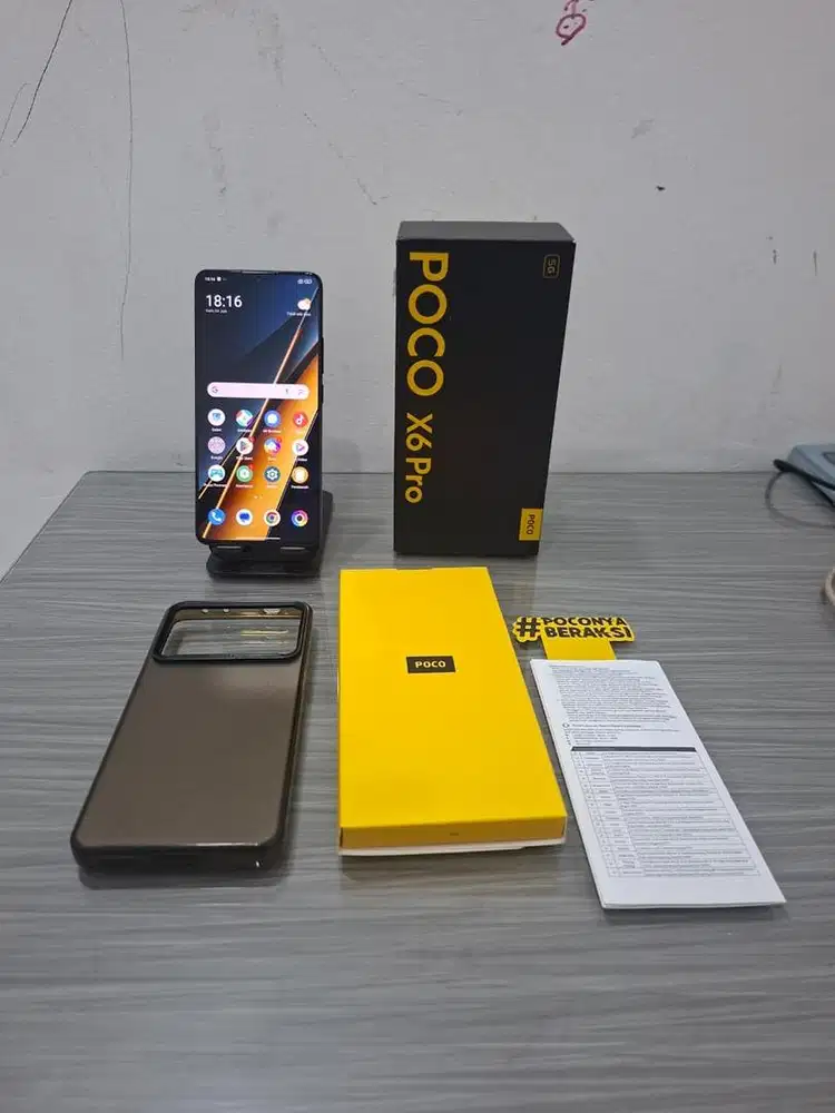 Poco X6 Pro ram 12g rom 512gb lengkap normal saja