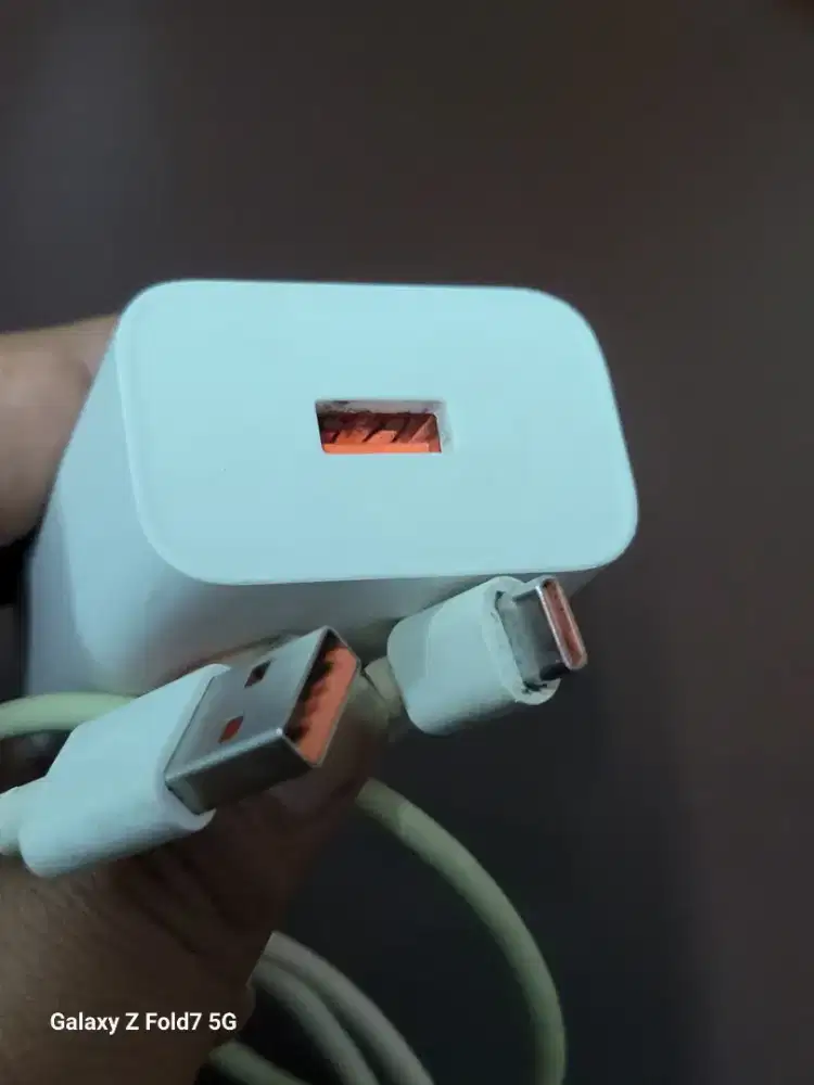 Charger ori tecno 45 watt type c