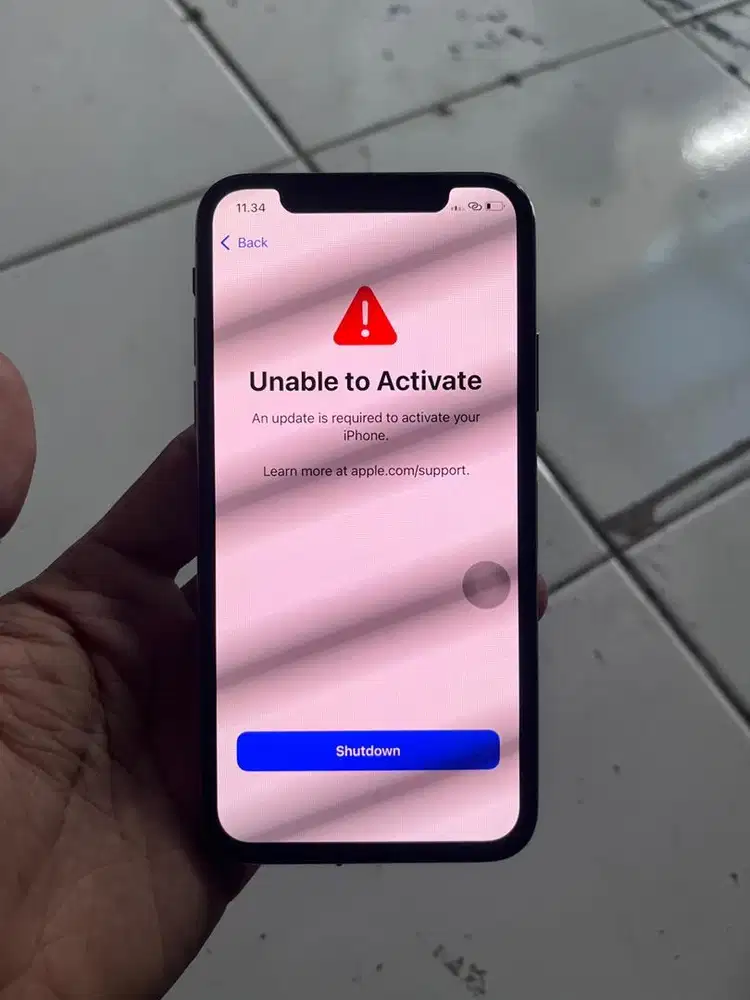 Iphone xs lock aktivasi 256 gb inter