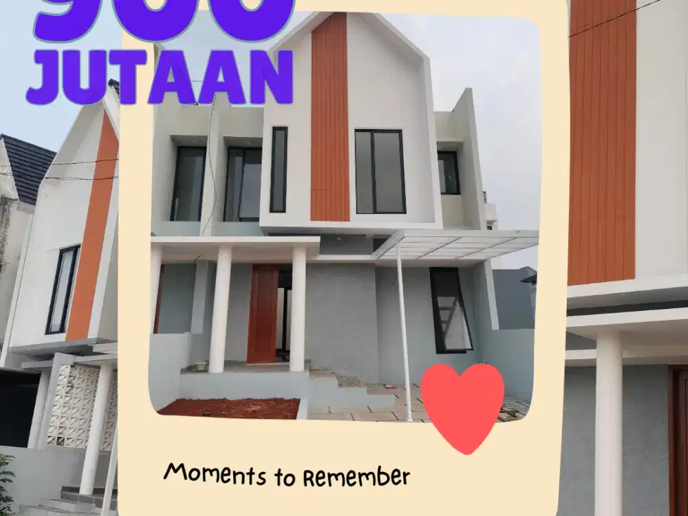 Dijual Rumah Siap Huni Akses Tol Bonus Cashback 50 Juta di Kranggan