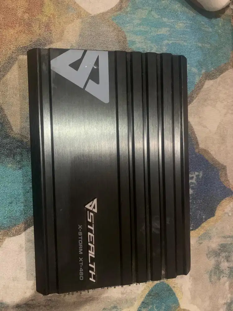Dijual power amplifier 4 ch stealth x storm xt 460