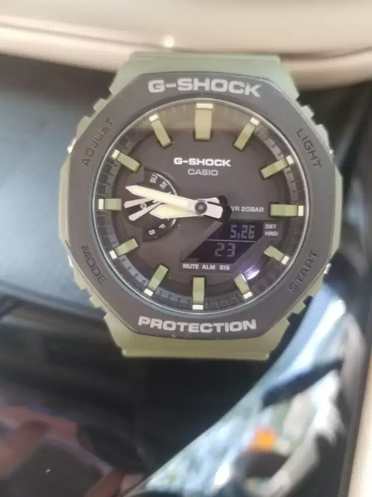 Jam tangan casio G shock carbon