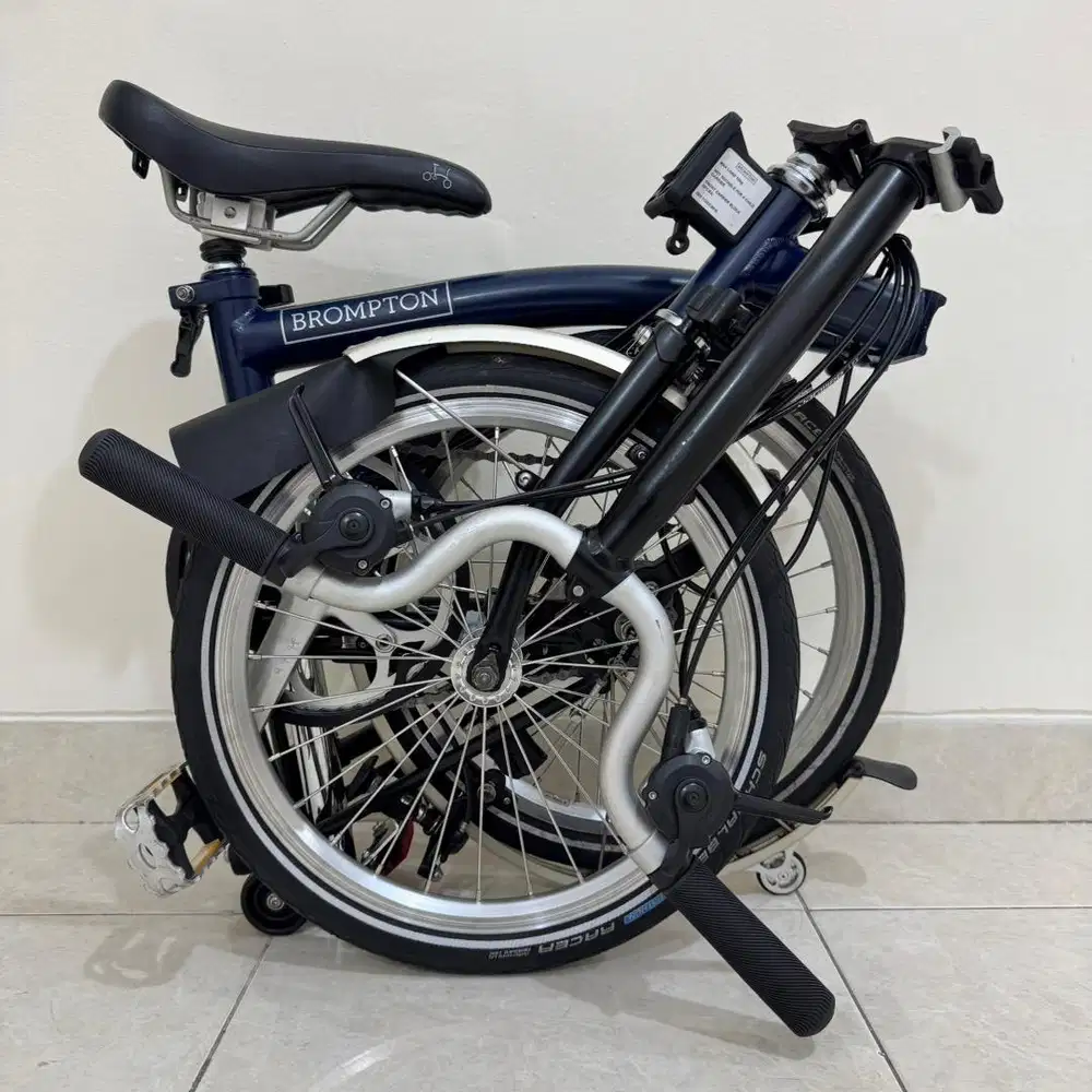 BROMPTON M6L TEMPEST BLUE BLACK 2019 - ISTIMEWA
