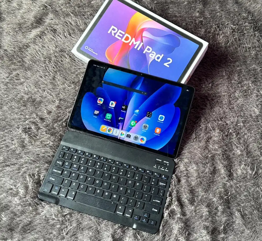 Tablet Xiaomi Redmi Pad 2 Wifi 4/128GB Mulus Banyak Bonus