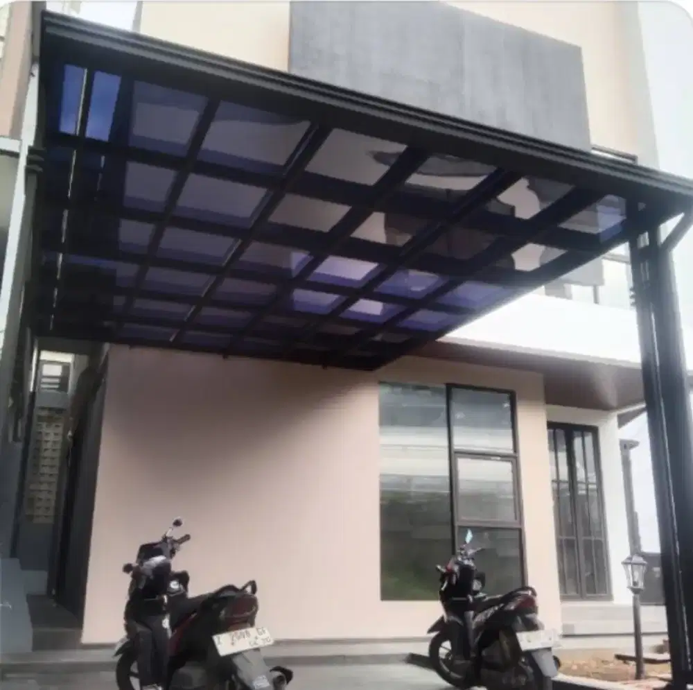 Kanopi atap solarplat