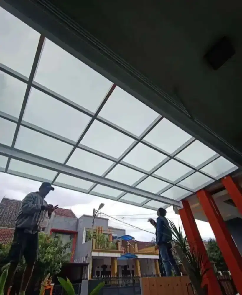 Kanopi atap kaca 510