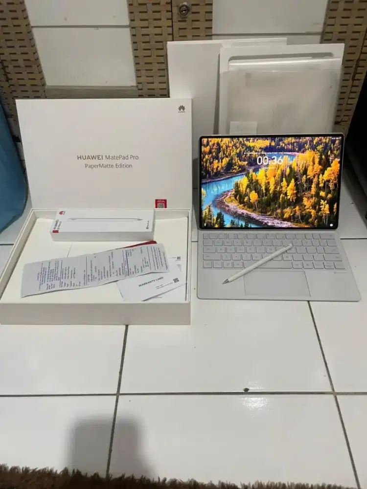 Huawei Matepad Pro 12.2 2025 Papermate Ram 12/512 Resmi Like new