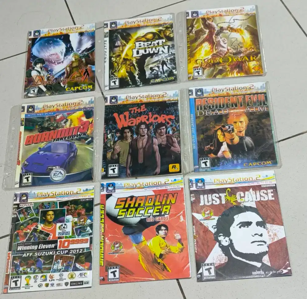 Jual Casette Games PS 2