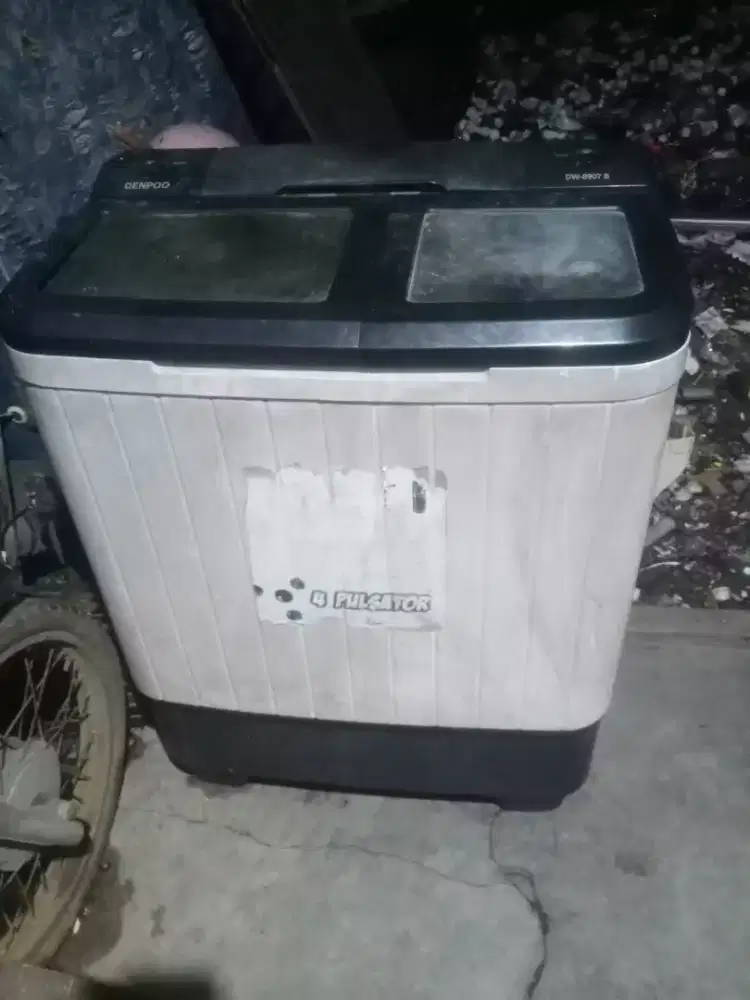 Di jual mesin cuci bekas msih layak pake merk denpoo