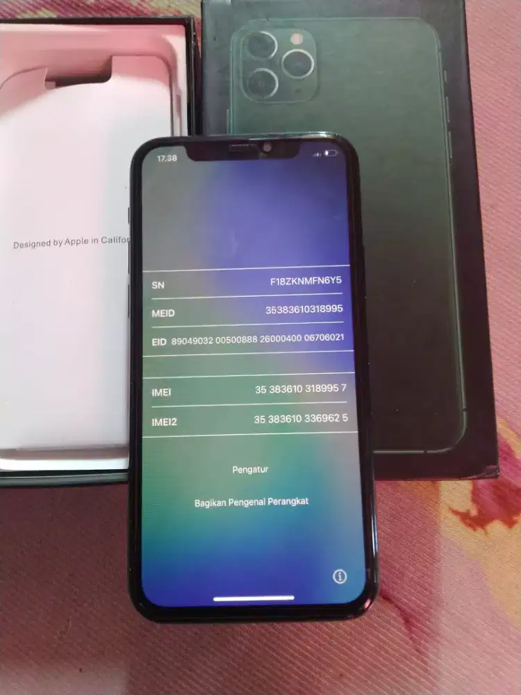 iPhone 11 pro terkunci