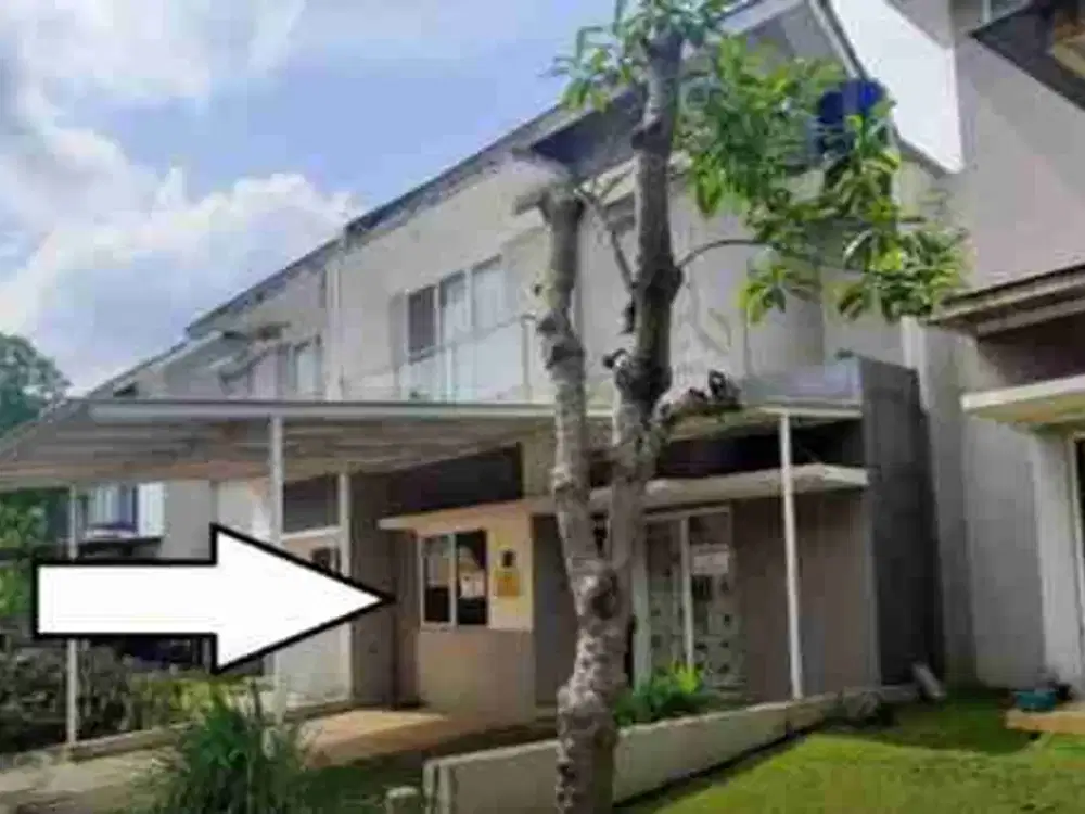 RUMAH PERUMAHAN SERPONG LAGOON CLUSTER AQUATIC  2 LANTAI BANGUNAN BAGUS LOKASI NYAMAN STRATEGIS