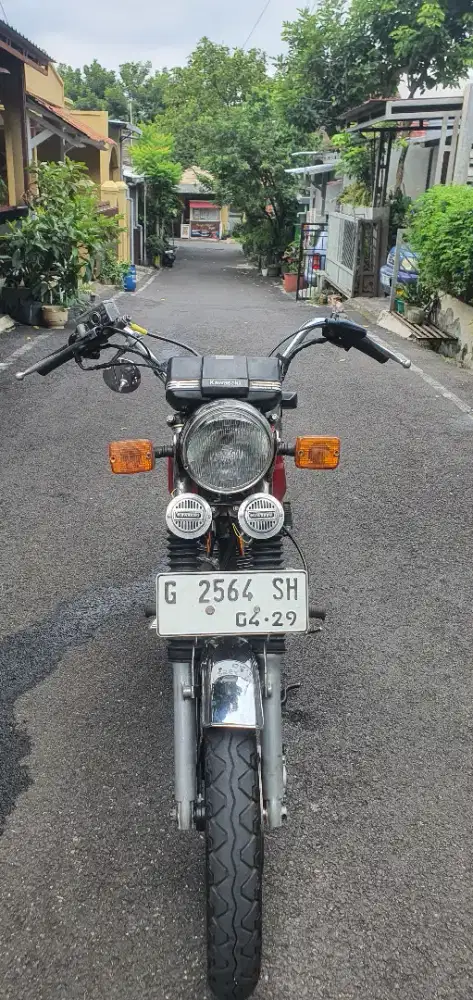Kawasaki Binter Merzy 1982 Merah asli