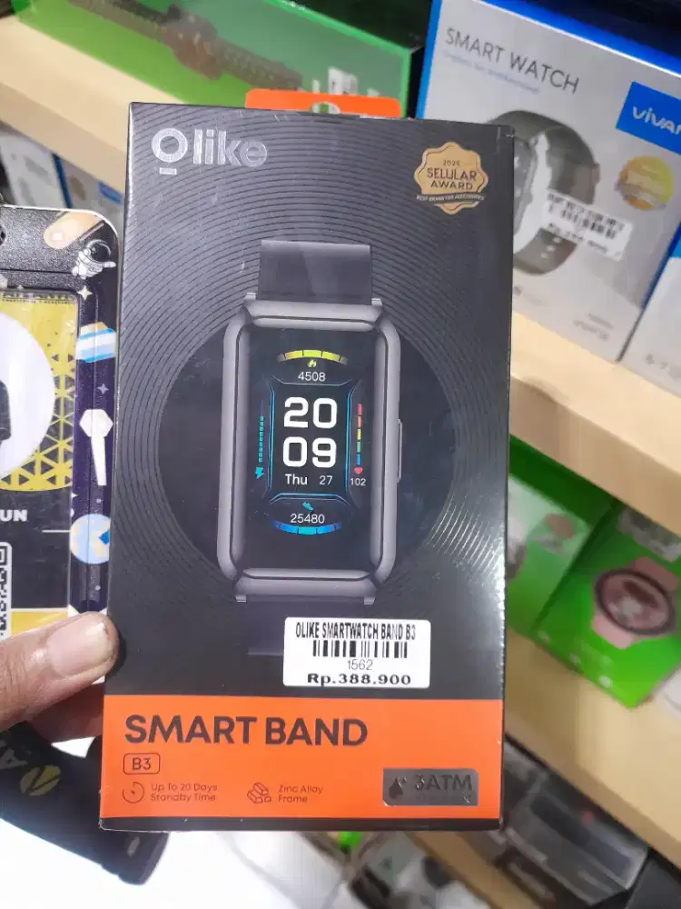 OLIKE SMARTWATCH BAND B3 ATLANTIS DAHSYAT