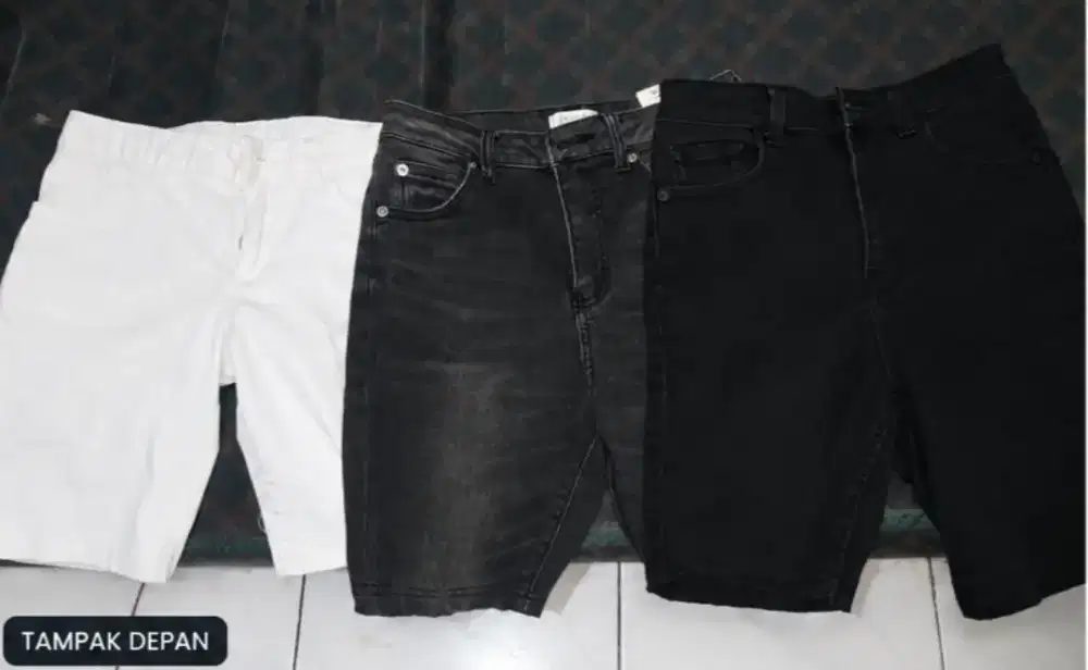 Celana Pendek Pria/Wanita 3 Pcs