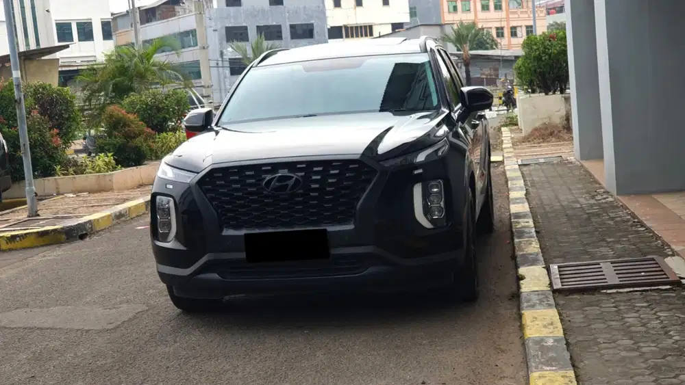 Hyundai palisade signature diesel 2022 hitam pajak panjang