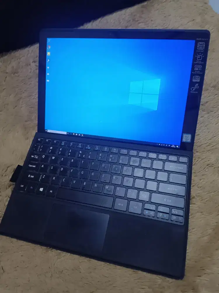 Acer switch alpha 12 laptop tablet i5
