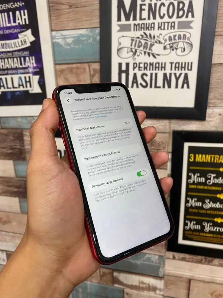 iphone 11 128gb red inter permanen