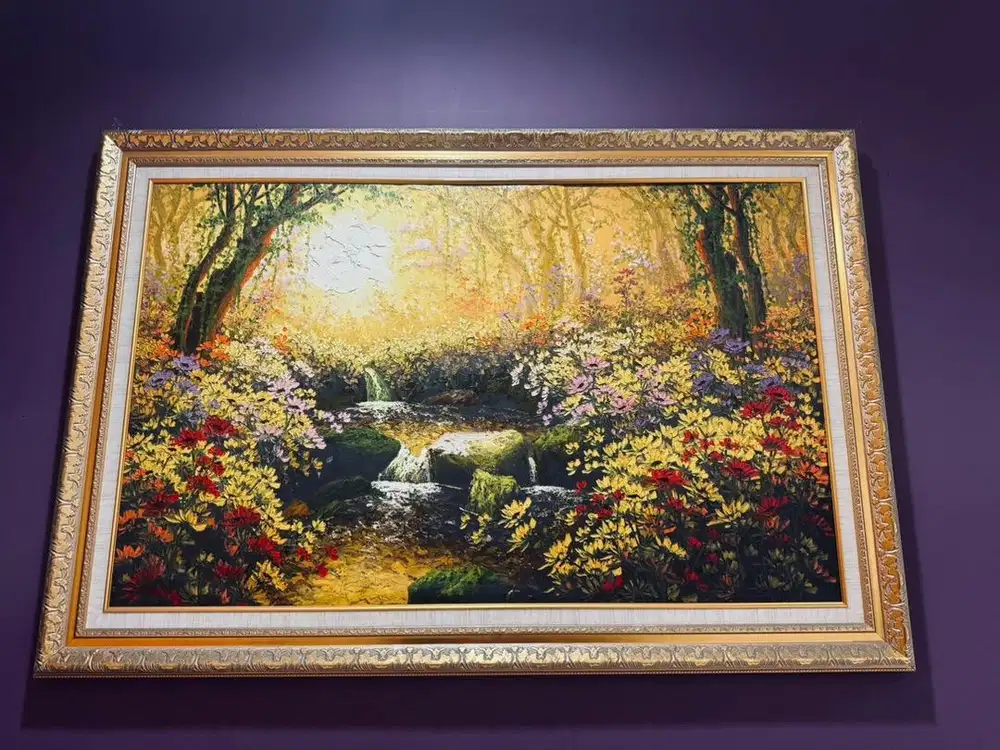 Lukisan Pemandangan Cantik