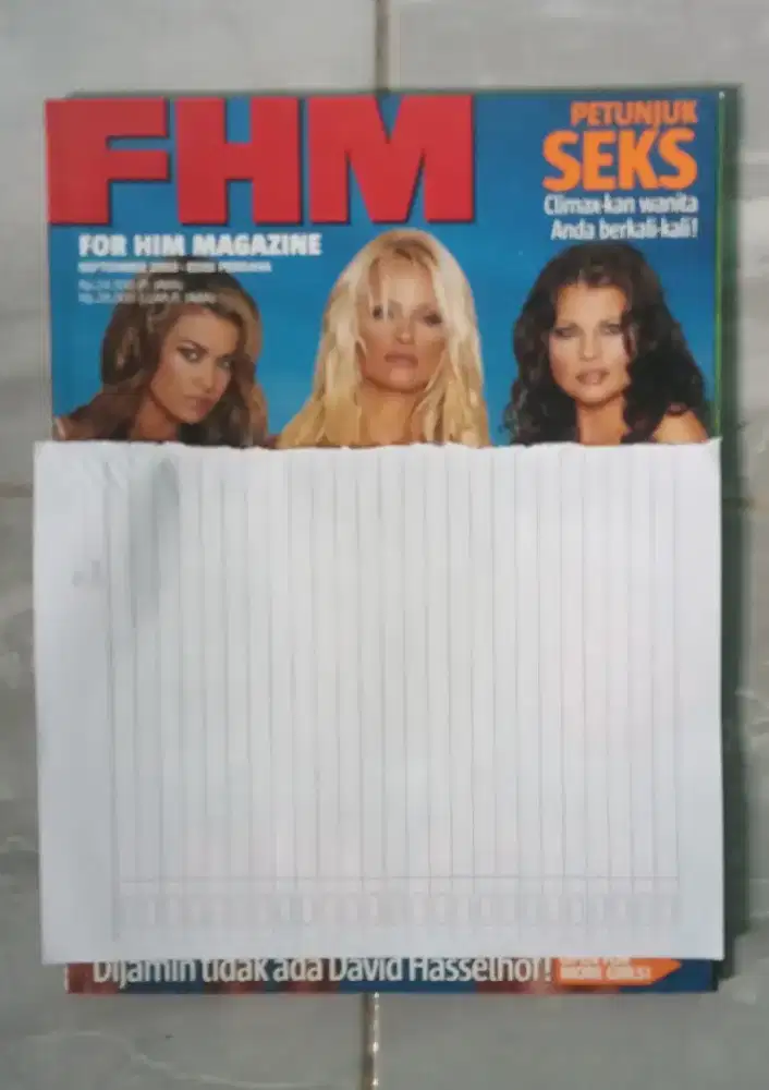 Jual majalah fhm baywatch