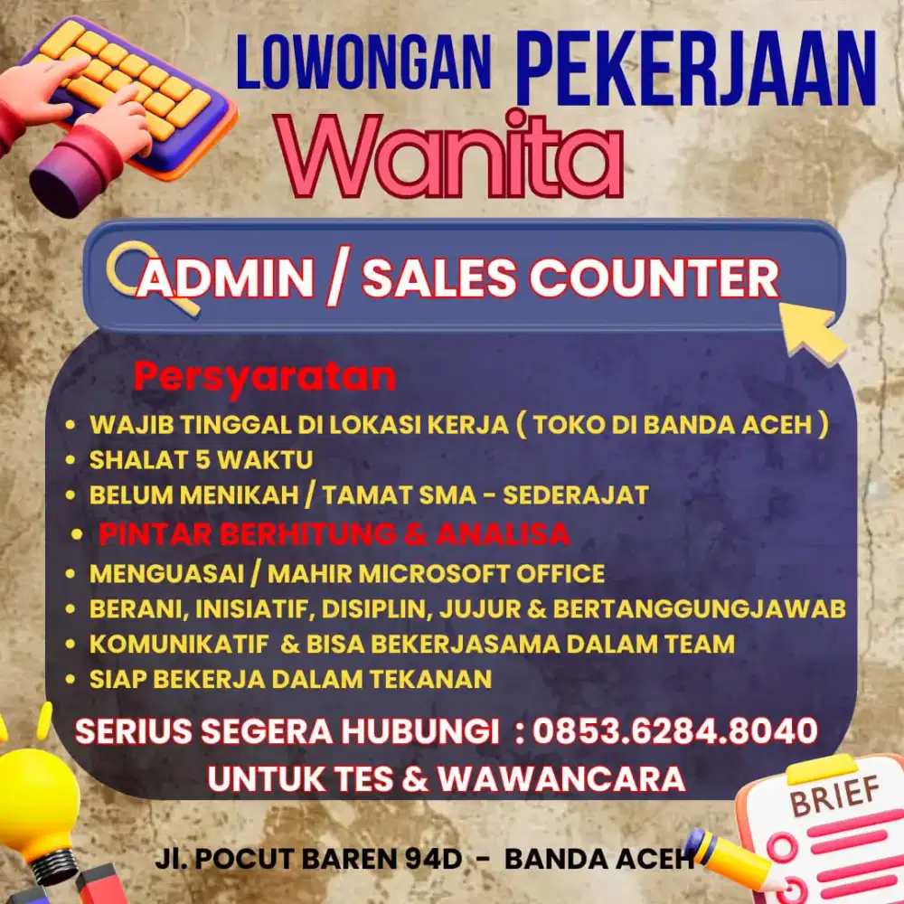Staff Administrasi