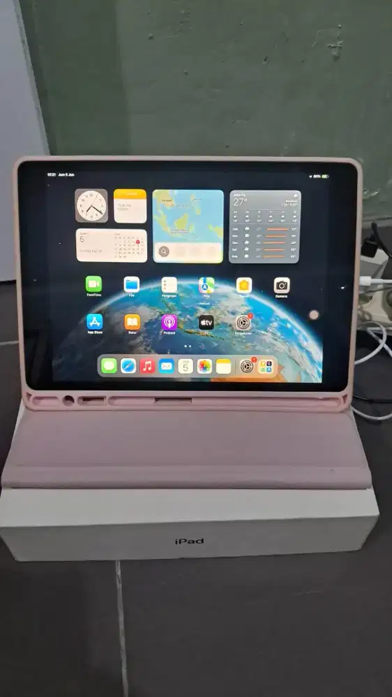 iPad (7th Generation) Wi-Fi+Cellular 128Gb Fullset Lengkap